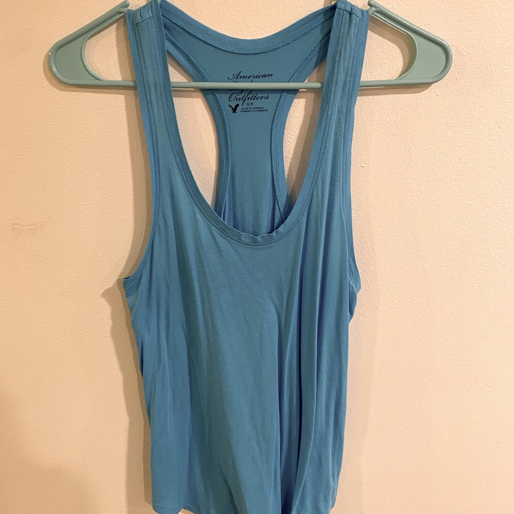 American Eagle racer back tank top. Size small.